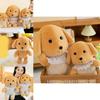 Cute Adorable Plush Poodle Puppy Doll Family Soft Toy For Girls Birthday Gift