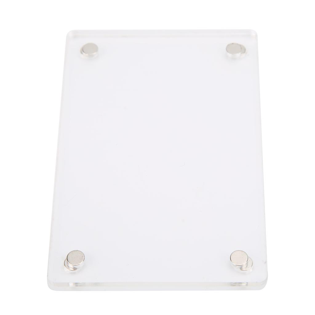 3-дюймовая магнитная акриловая прозрачная фоторамка на холодильник наклейка для Instax Mini