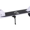 Folding Scooter Handlebar Height Adjustable to 4 Levels Rear Braking System for Children Teenagers Max. Weight 100KG Dim. 88L x 37W x 75-100H cm White