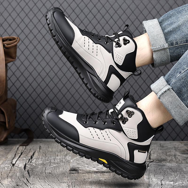 City Sports Shoes Men's Autumn and Winter Mountaineering Boots Lightweight Outdoor Travel Leisure Hiking Boots 38-44