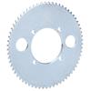 Electric Scooter Sprocket 65 Tooth Chain 4 Holes Crankset Gear Plate for 25H Small Chain