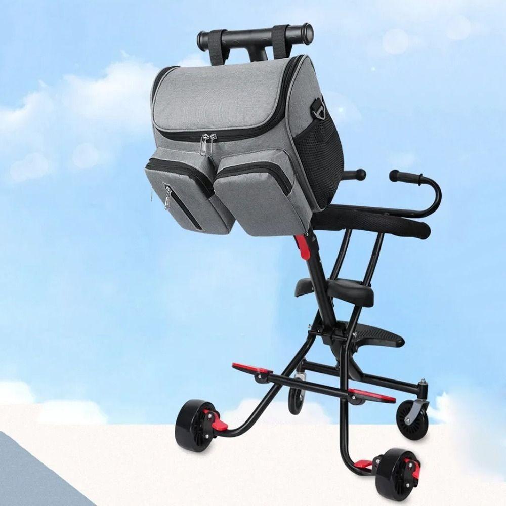 Multi-Pocket Mommy Shoulder Bag Oxford Cloth Diaper Bag Organizer  Strolling Baby Artifact