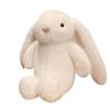 Fluffy Long-Eared White Rabbit Plush Toy - Soft Comfort Doll for Kids