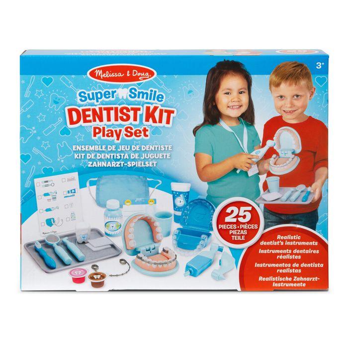 Coffret Dentiste - Melissa And Doug - Set complet avec accessoires (26pieces) - Jeu d'imitation - Des 3ans