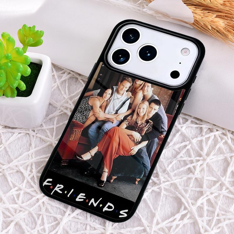 Central Perk Coffee Friends TV Phone Case for iPhone 17 Air 16 15 11 12 14 13 Pro Max Shockproof Cover