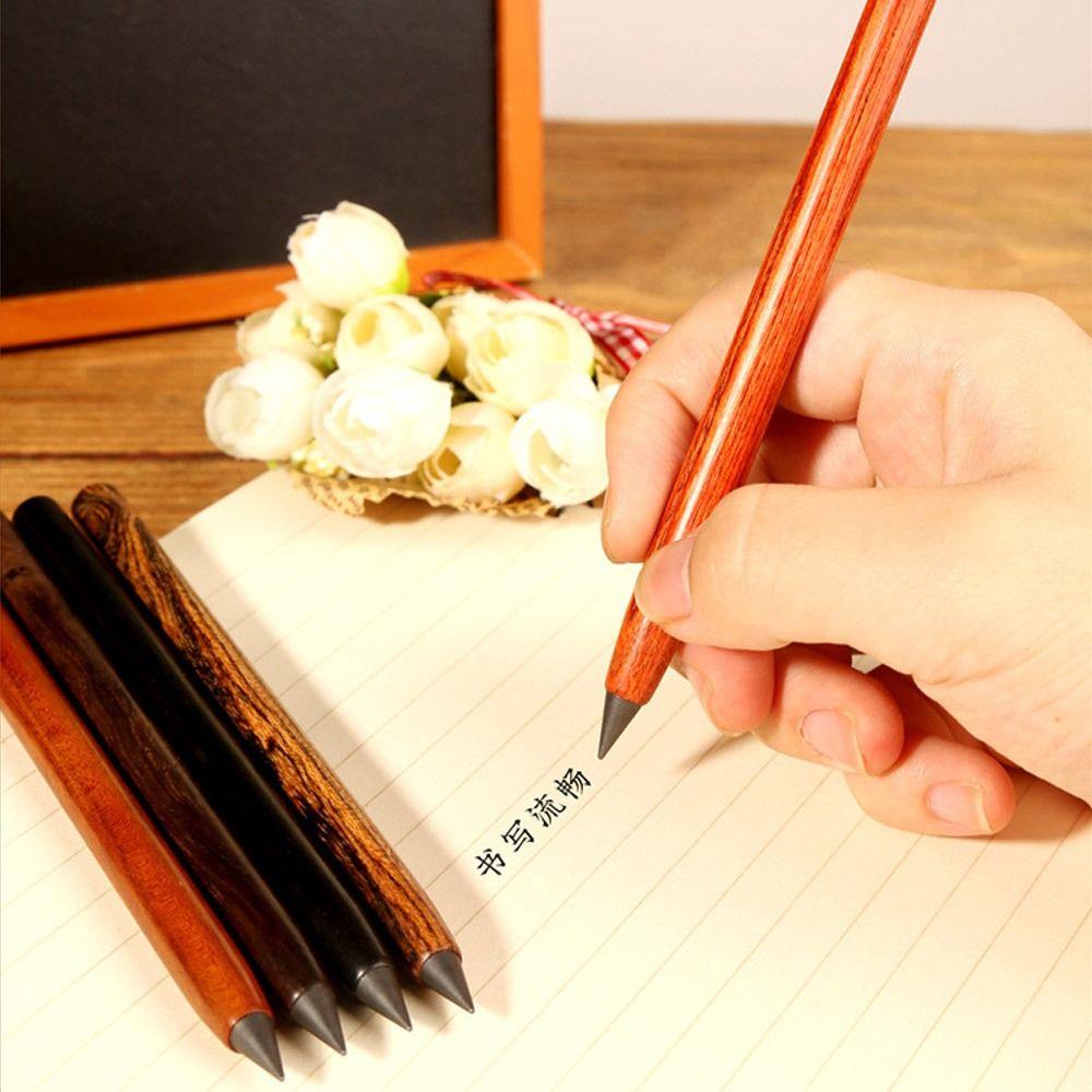 Деревянный художественный карандаш для эскизов, неограниченное письмо, бесконечный карандаш, прочный, вечный карандаш для письма