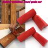 4 шт./комплект DIY Резиновый валик-кисть с имитацией древесной текстуры - Инструмент для тиснения и покраски для декора стен и домашнего искусства