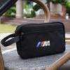 BBIP8 BMW Handbag Canvas Fabric Car Organizer Bag For BMW M i4 G26 F40 F11 E46 E60 E70 G30 X3 X5 Car Storage Bag Accessories keychain