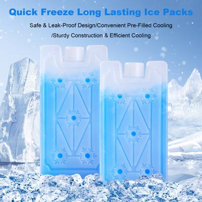 Пузырьки со льдом для коробок для завтрака. Охладители. Герметичные пакеты для быстрой заморозки. Многоразовые пакеты для заморозки с охлаждением воды.