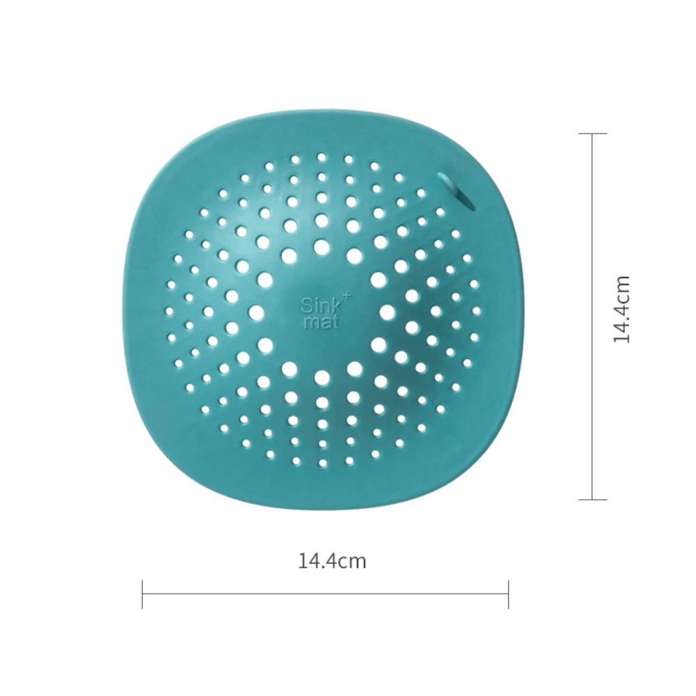 TPR Shower Drain Cover Non Slip Hair Drain Catcher Durable Sink Floor Drain for Bathroom Kitchen