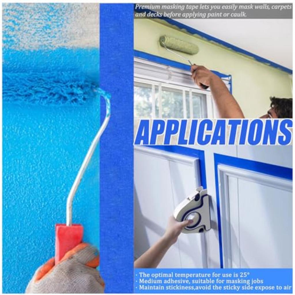 Инструмент для нанесения бумажной ленты Meiwen, диспенсер для ленты, используется как аппликатор малярной ленты для декорирования дверных и оконных рам