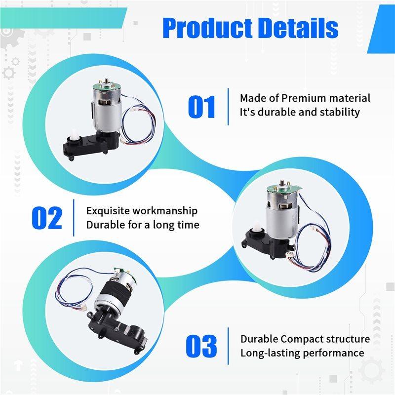 A24R For ZXMI Pioneer A1 Robotic Vacuum Cleaner Replacement Main Brush Motor Assembly ZNXDJQR01ZM