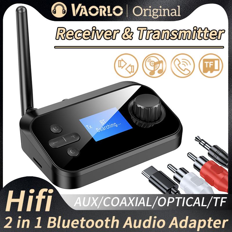 Многофункциональный Bluetooth аудио передатчик приемник 3,5 мм AUX оптический коаксиальный стерео беспроводной адаптер ЦАП-конвертер для ТВ-ПК