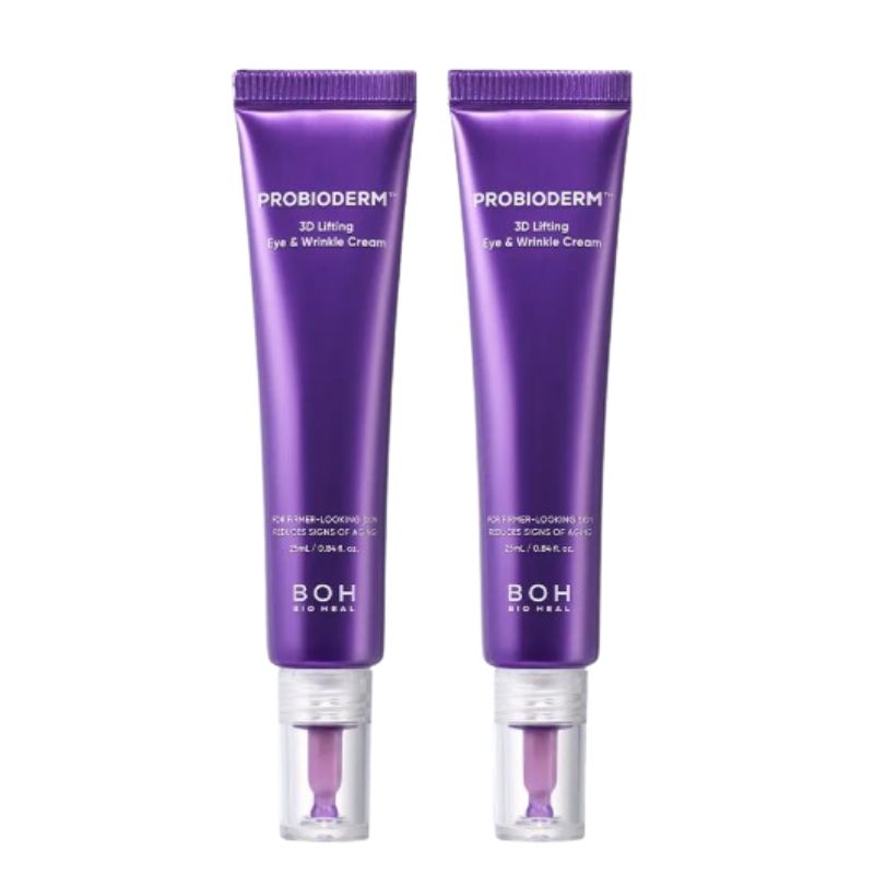 BIOHEAL BOH Probioderm 3D Лифтинг Крем для Глаз и от Морщин Укрепляющий Антивозрастной Крем для Глаз 25мл + 25мл Набор
