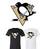 Футболка с логотипом команды Pittsburgh Penguins S-6XL Отслеживание!! Футболка Unisex
