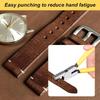 Profession Watch Belt Eyelet Tweezers Belts Hole Punch Pliers Leather Strap Watchband Pick-Up Tools Home Fixing Adjustment