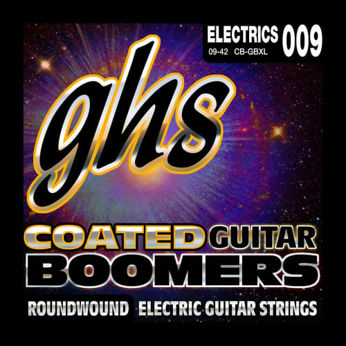 Ghs Струны для электрогитары Boomers С покрытием Сверхлегкие 09-42 CB-GBXL