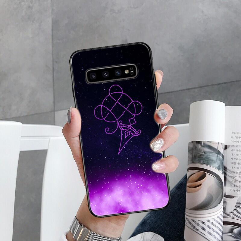 Чехол для телефона с созвездиями Genshin Impact для Samsung Galaxy S22 S20 Ultra S20 S22 Plus S21 S10 S9 S8 Plus S10E S20 FE