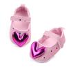 Baby Soft Sole Prewalker Girl Love-shape Princess Shoes