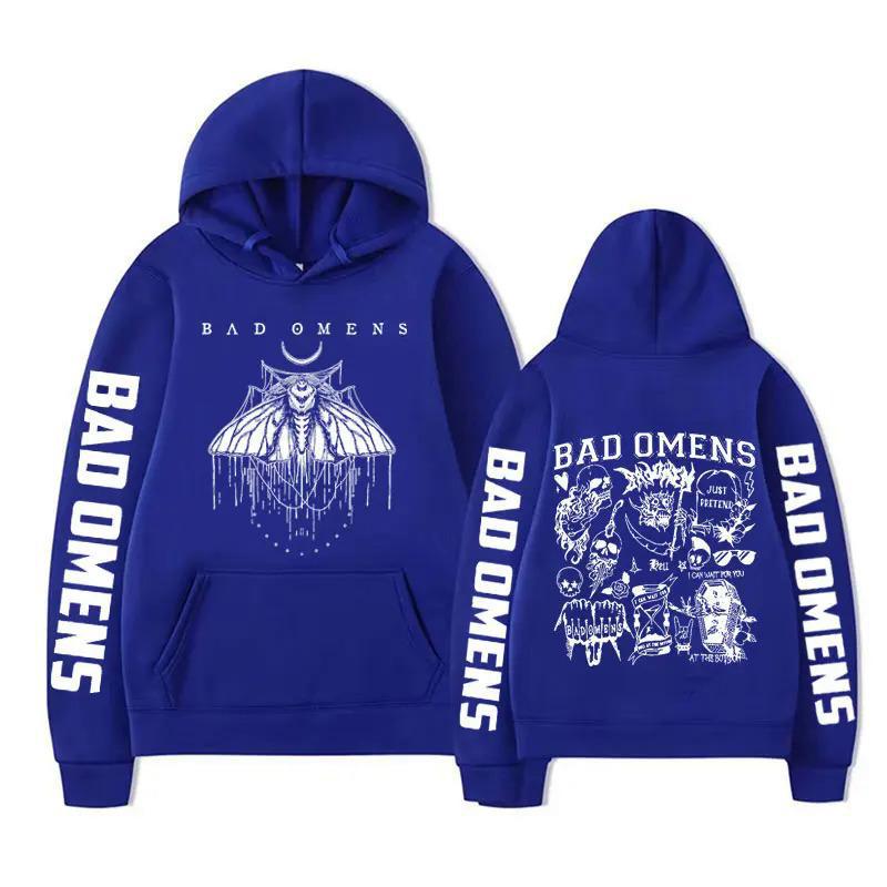 Ограниченная толстовка с капюшоном Bad Omens Band Moth Music Tour