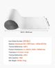 Reflective Insulation Roll, EPE Foam Core Radiant Barrier, 3mm 76.2m x 1.22 m, Aluminum Foil White PE Film Heat Reflective Shield, Thermal Insulation