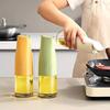 500ml Oil Bottle Tank Automatic Cap and Leakproof Olive Oil Dispenser Camping BBQ Baking Soy Sauce Glass Container Pot Jar