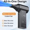 Garden Cleaning Turbo Jet Fan Type-C Charging Blowing Snow 130000RPM Car Fan Portable Electric Air Duster Cleaning Blower Tool