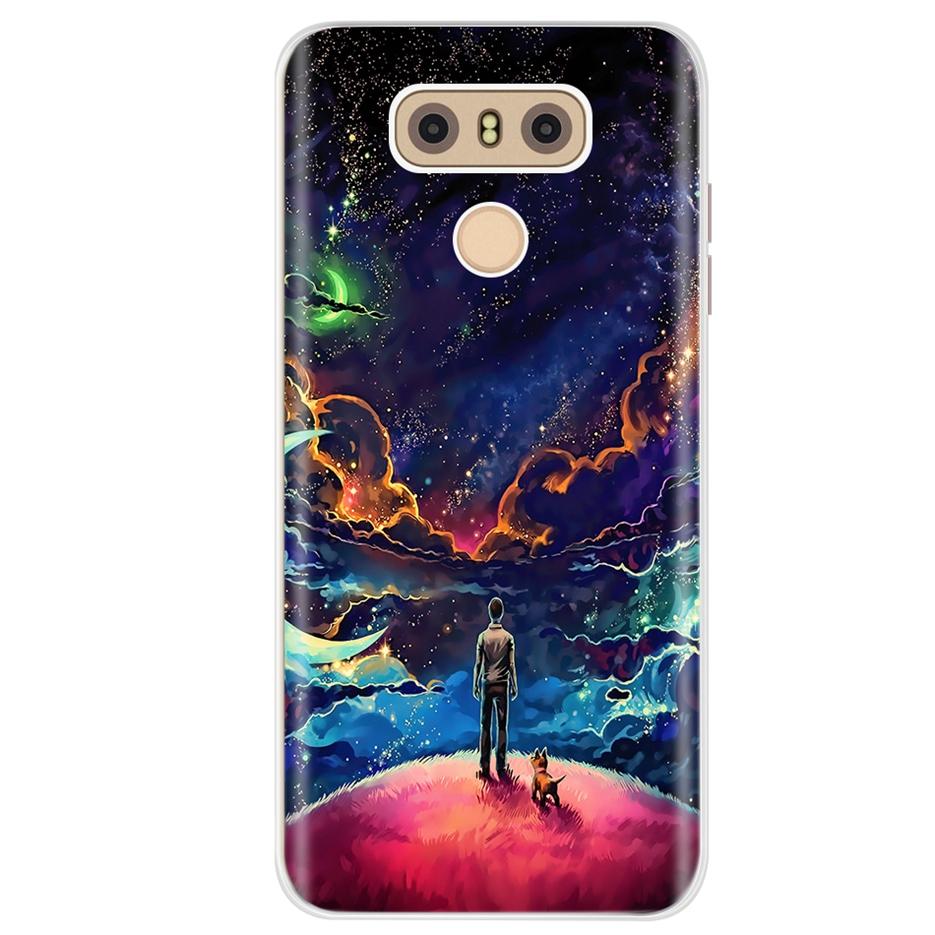 Чехол для LG G6 Милый Мультяшный Кот Мягкий Силиконовый Чехол для Телефона для LG G6 Plus G 6 LGG6 H870 H871 H872 H873 Задняя Крышка 6.7'' Capa