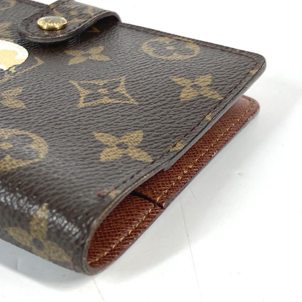 Louis Vuitton R20011 Монограмма панда AgendaPM Такаси Мураками Обложка для блокнота