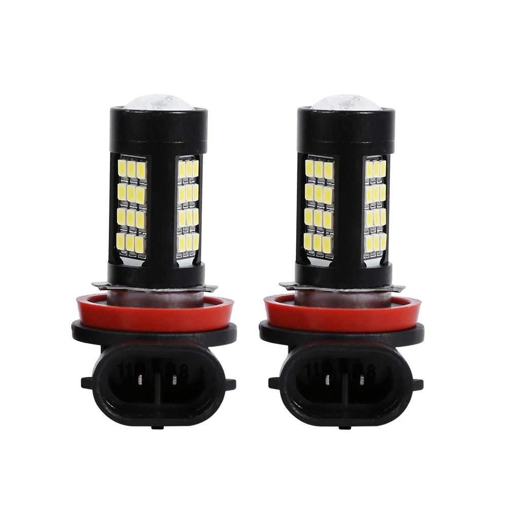 2x H11 H8 42 SMD LED White 2835 Canbus Error Free Headlight Fog Light Bulb