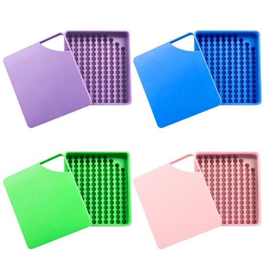 Лоток для сортировки бусин 5 мм Лоток для подбора бусин Экономия времени Органайзер для бусин для поделок из термобусин Многоразовый Аккуратный Эффективный Инструмент для Бисерного Искусства