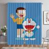 Doraemon Противомоскитные шторы для камер, затемняющие шторы для комнаты, 2-панельные шторы для домашнего интерьера, украшения на Хэллоуин