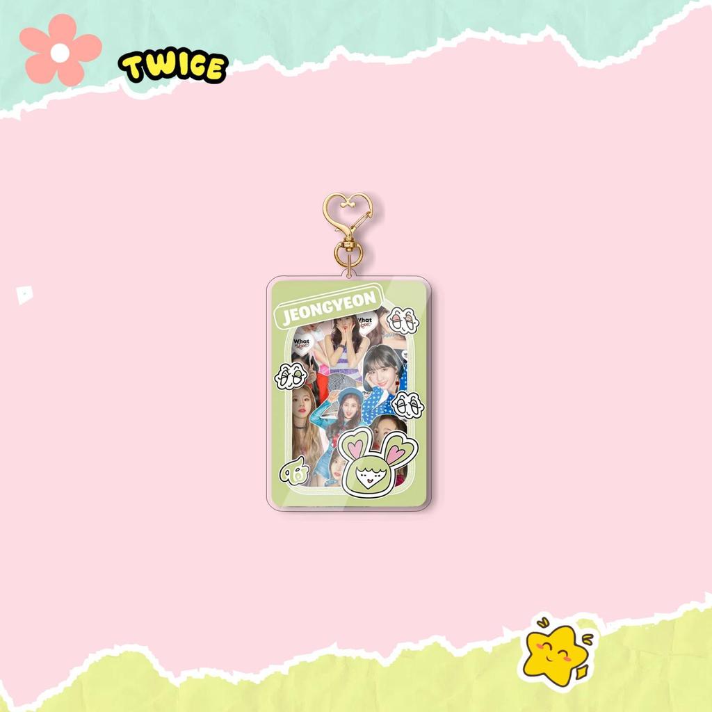 TWICE Кроличья Группа Акриловый Брелок и Брелок-Подвеска с Фоторамкой