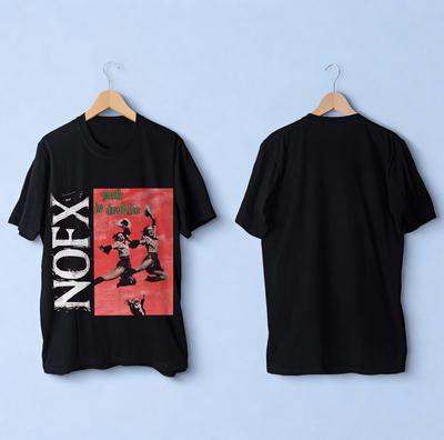 Nofx Punk In Drublic Album Punk Rock Band Black Tshirt Size S5XL Unisex T-Shirt