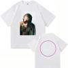 Summer Hot Sale Steve Lacy Portrait Front & Back Print T-Shirt American Retro Hip Hop Oversized Men Women T-shirt Y2K Cotton Gothic Round T-shirt