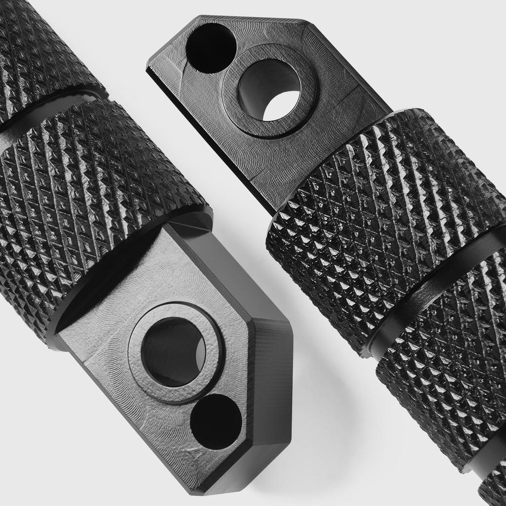 GFARDMOTO Motorcycle Foot Rest Pedals Passenger Foot Pegs CNC Aluminum Anti Skid Rear Set