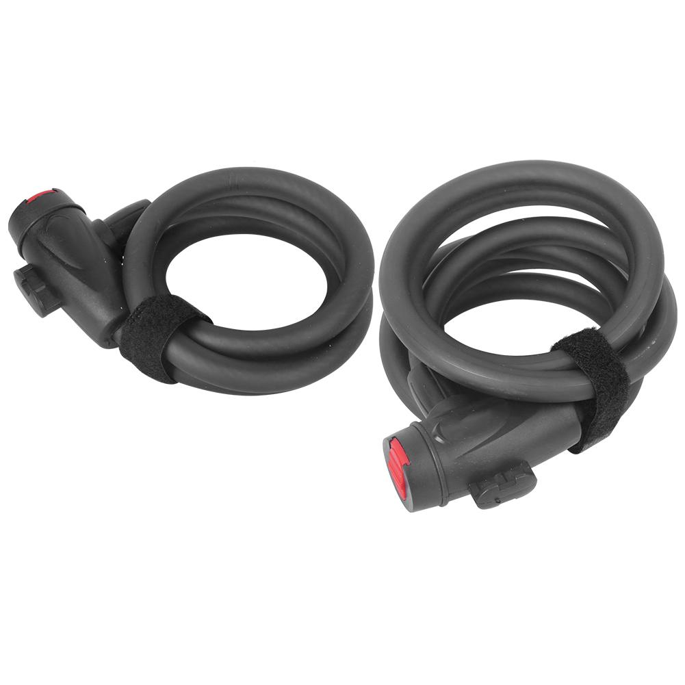 Wheelup Высокопрочный стальной трос Mountain Anti Theft Lock Безопасный велосипедный аксессуар