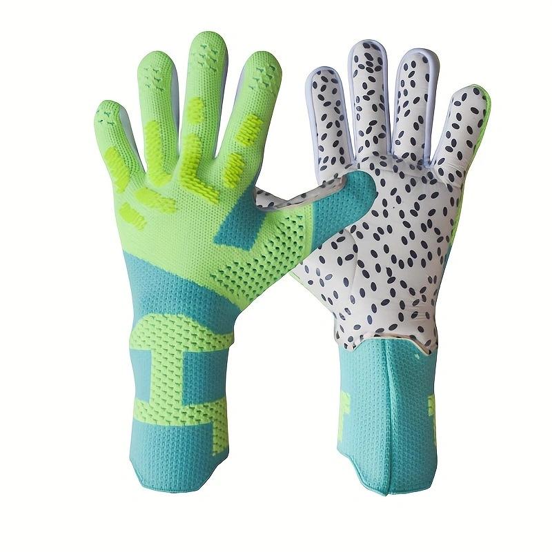 Football Goalkeeper Gloves Breathable Wear-resistant Non-slip Children's Adult Football Game Special Latex Goalkeeper Gloves