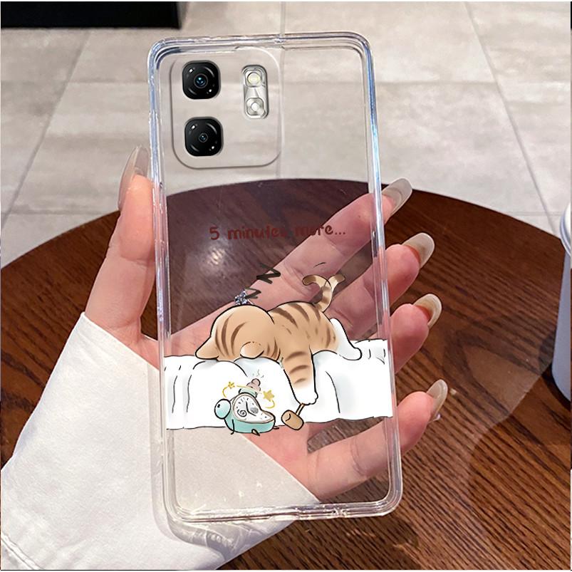 Для Infinix Smart 9 X6532 Задняя крышка Чехол для Infinix Smart 9 HD X6532C Прозрачный Роскошный Милый Кролик Любовь Забавный Крутой Мягкий ТПУ Чехол для Телефона