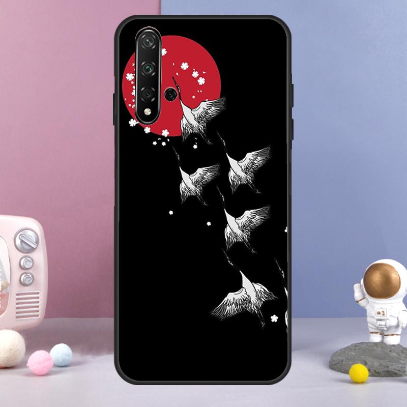 Искусство в японском стиле для чехла Huawei Nova 9 10 SE 3i 7i 8i 11i 12i Y60 Y61 Y70 Y72 Y73 Y90 Y91 P20 P30 P40 Lite