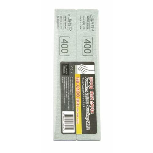 Infini Model IZB Series Premium ZEBRA Stick File, 400 Grit (Pack of 2) Hobby Tool IZB0400