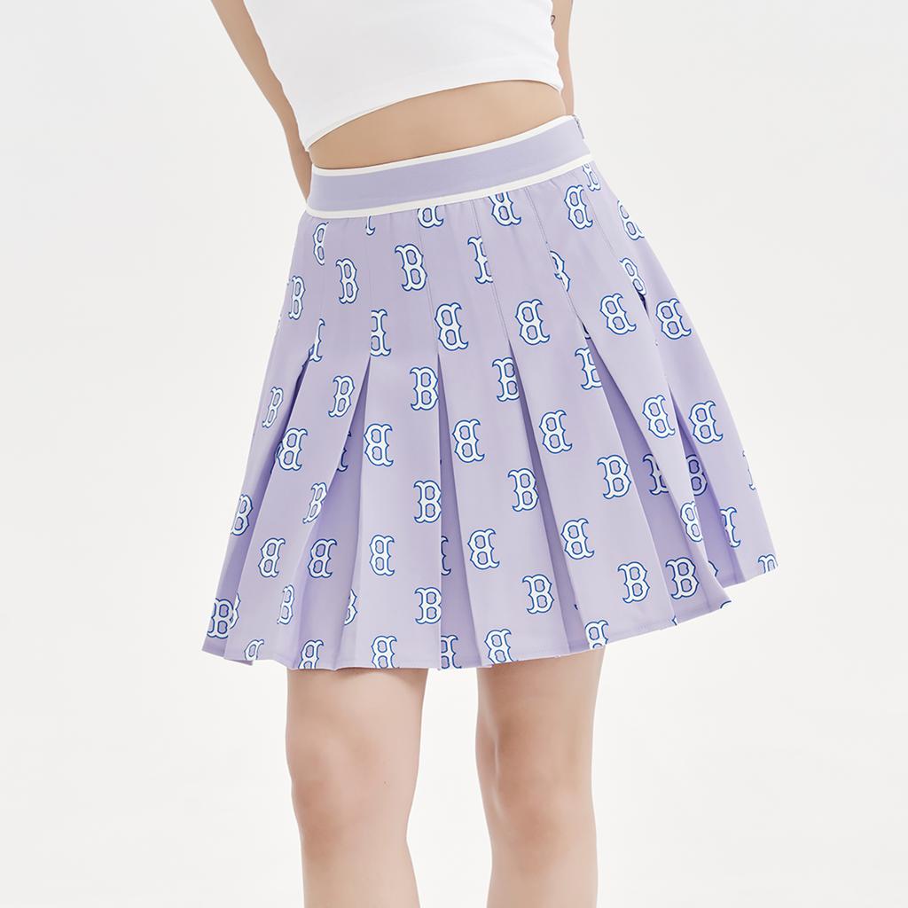 New MLB Casual Short Skirts Women's Violet 3FSKM0133-43LDL