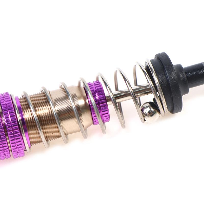 2Pcs Metal Front&Rear Universal Shock Absorber For Wltoys 124019 144001 Rc Car