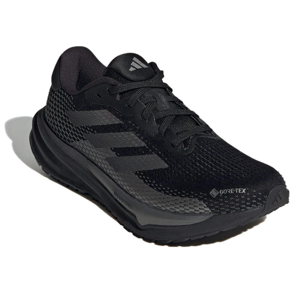 adidas Supernova GORE-TEX Мягкие Удобные Нескользящие Прочные Кроссовки с Низким Верхом для Бега Женские кроссовки Черный ID6304