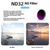 Camera Filters Kit With Rotating Gear Adjustment Anti Reflective Coating For GO3S Long Exposure Videos