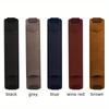 PU Leather Pen Bags Portable Pen Case Elastic Band Pen Sleeve Pouch Pointpen Holder School Office Supplies Handcrafted Gift
