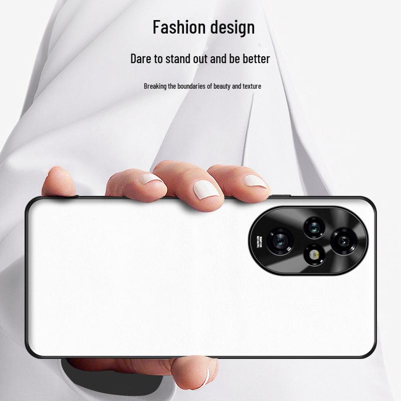 Защитный чехол Liquid Leather Anti-Fall для Honor 200pro - Противообрастающее покрытие, Доставка по одному экземпляру