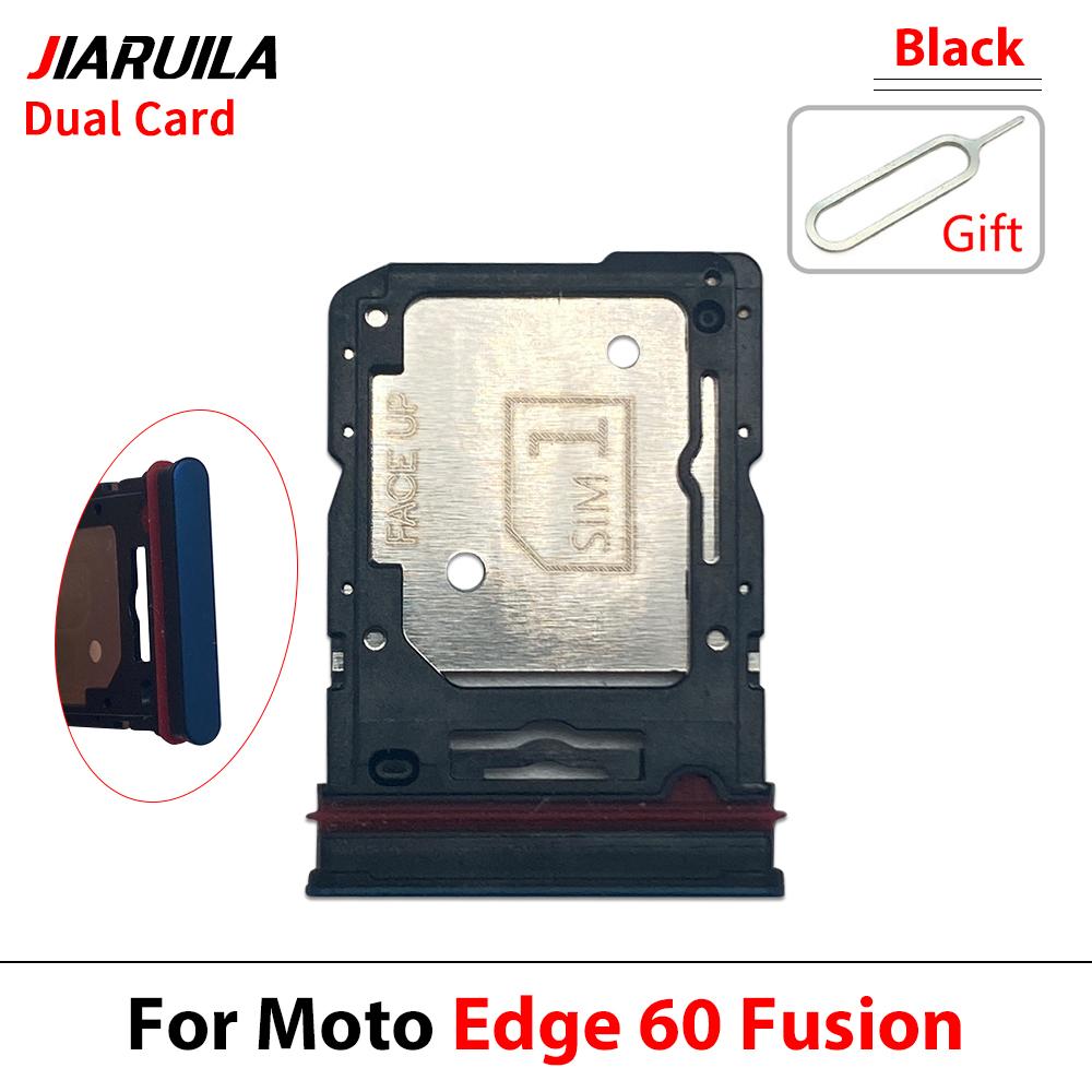Двойной лоток для SIM-карт для Moto Edge 61 Fusion 61 Pro 61 Stylus Держатель для карт Micro Nano SIM Слот Держатель Адаптер Розетка + Пин