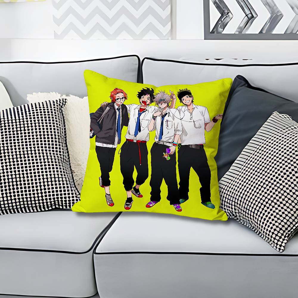 Manga PPhantom Busters Various Sizes Square Pillow Case For Car Home Bedchamber Decor Custom Valentine gift
