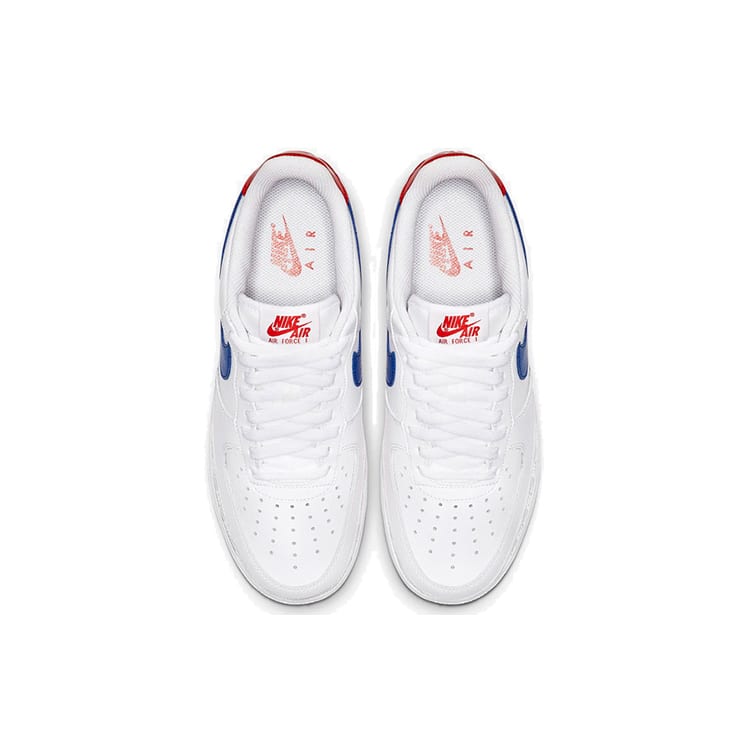 Nike Air Force 1 Low Overbranding White Red Blue CD7339-100